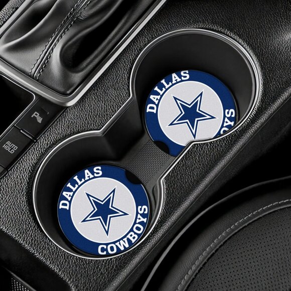 Dallas Cowboys Car Coasters - Picture 1 of 1